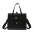 Large capacity totes bag for women-Black